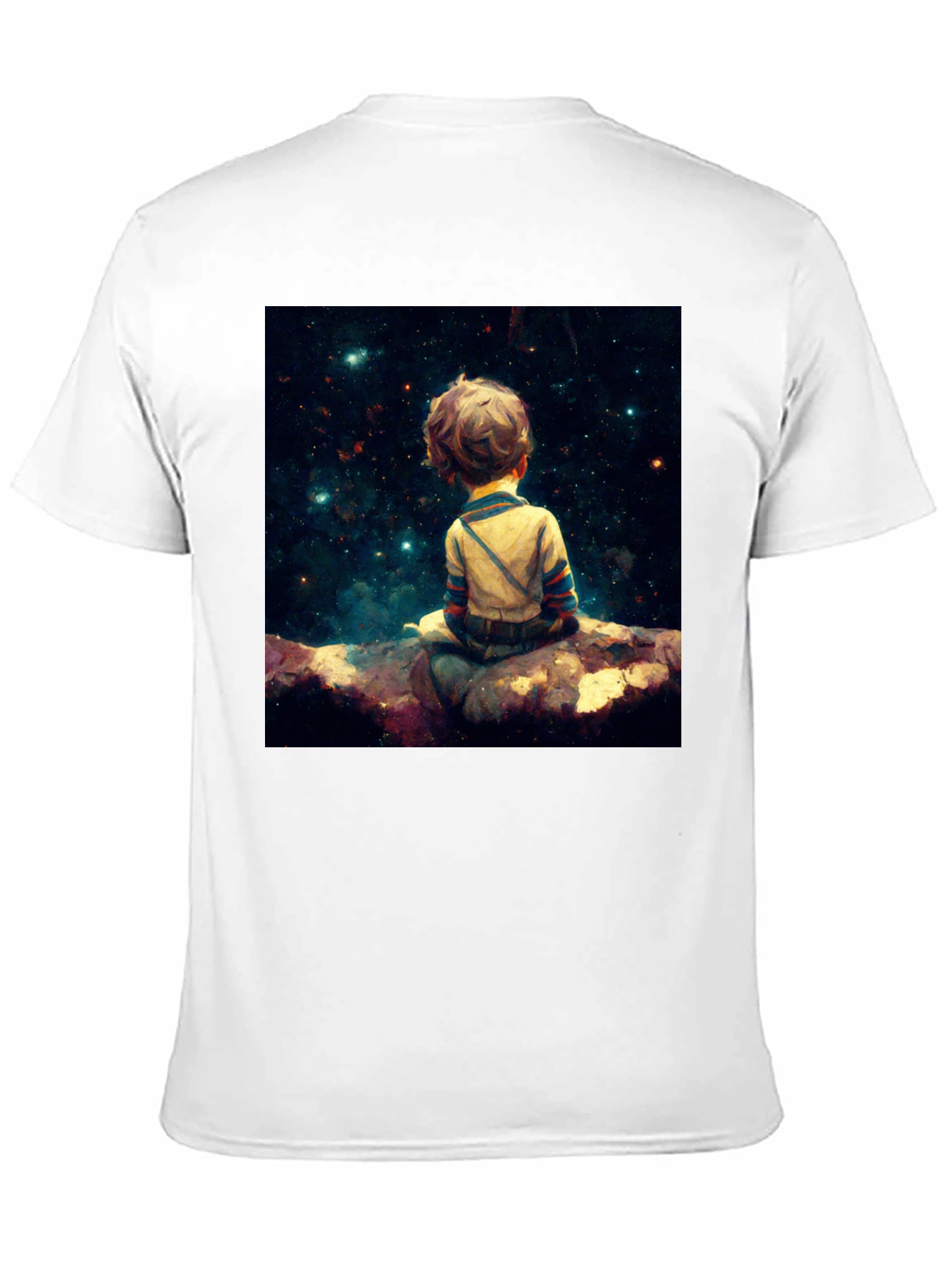 Boy Stargazer Black T-Shirt