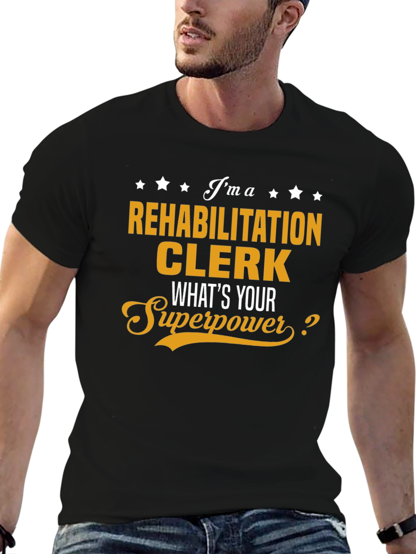 Rehabilitation Clerk Superpower T-Shirt
