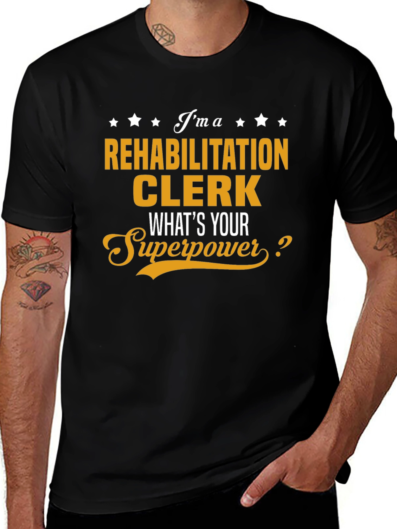 Rehabilitation Clerk Superpower T-Shirt