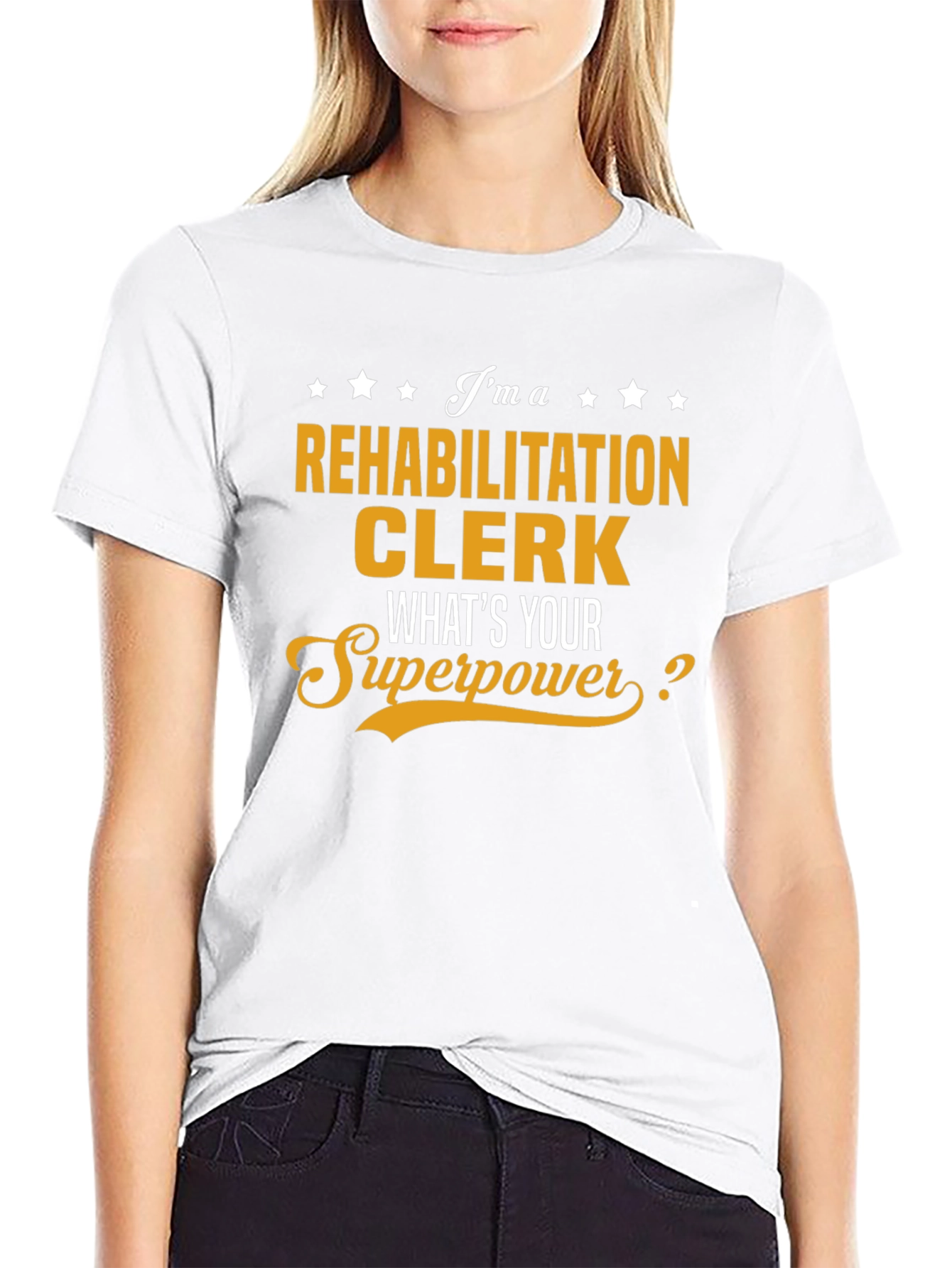 Rehabilitation Clerk Superpower T-Shirt