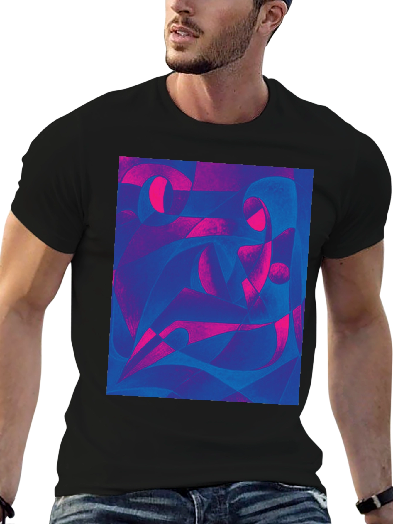 Abstract Art T-Shirt - Bold Graphic Tee