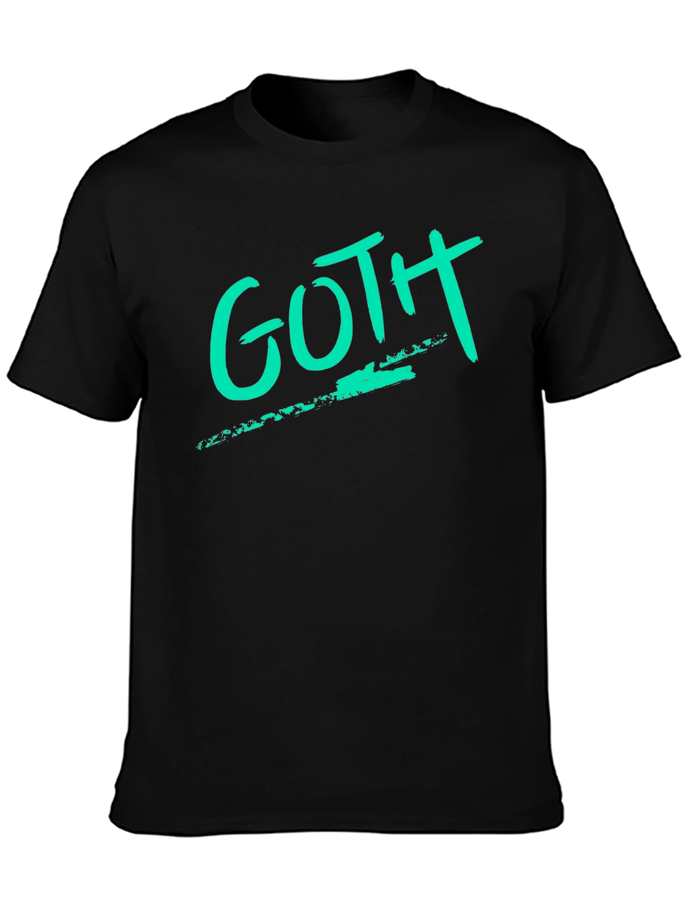GOTH Tee - Grunge Style Black T-Shirt