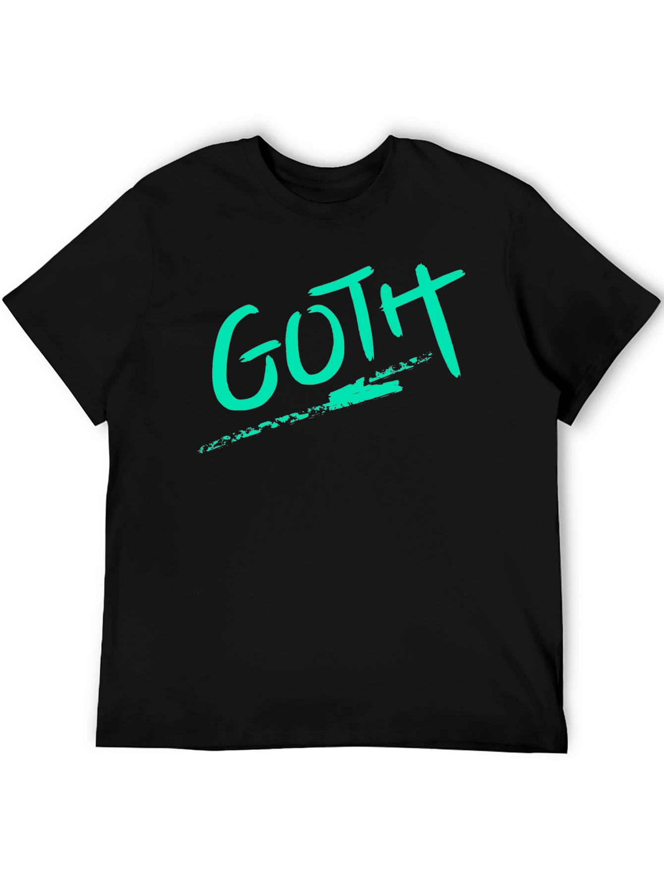 GOTH Tee - Grunge Style Black T-Shirt