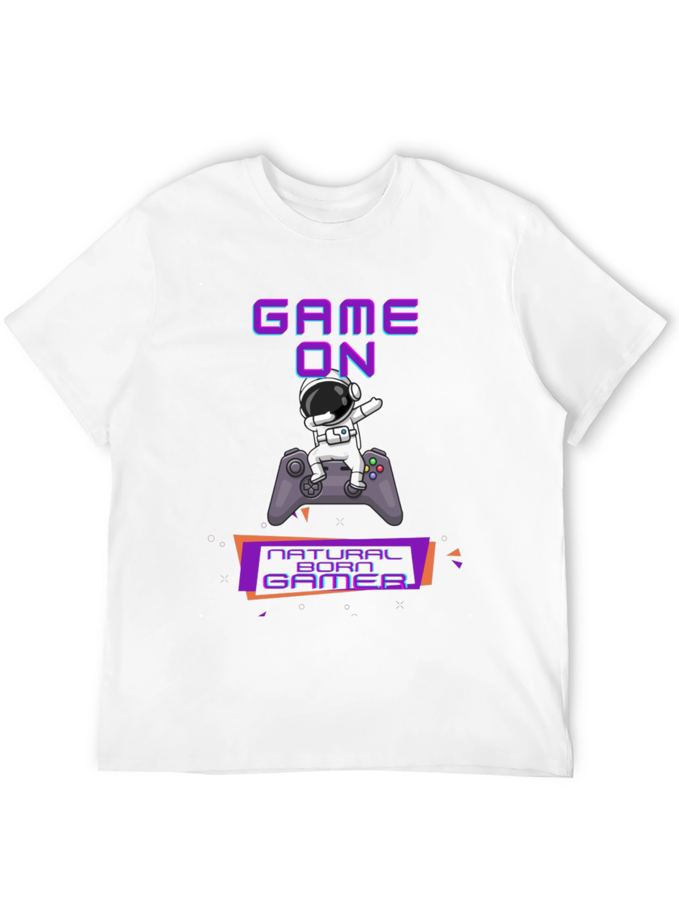 Game On! Natural Born Gamer Graphic Tee