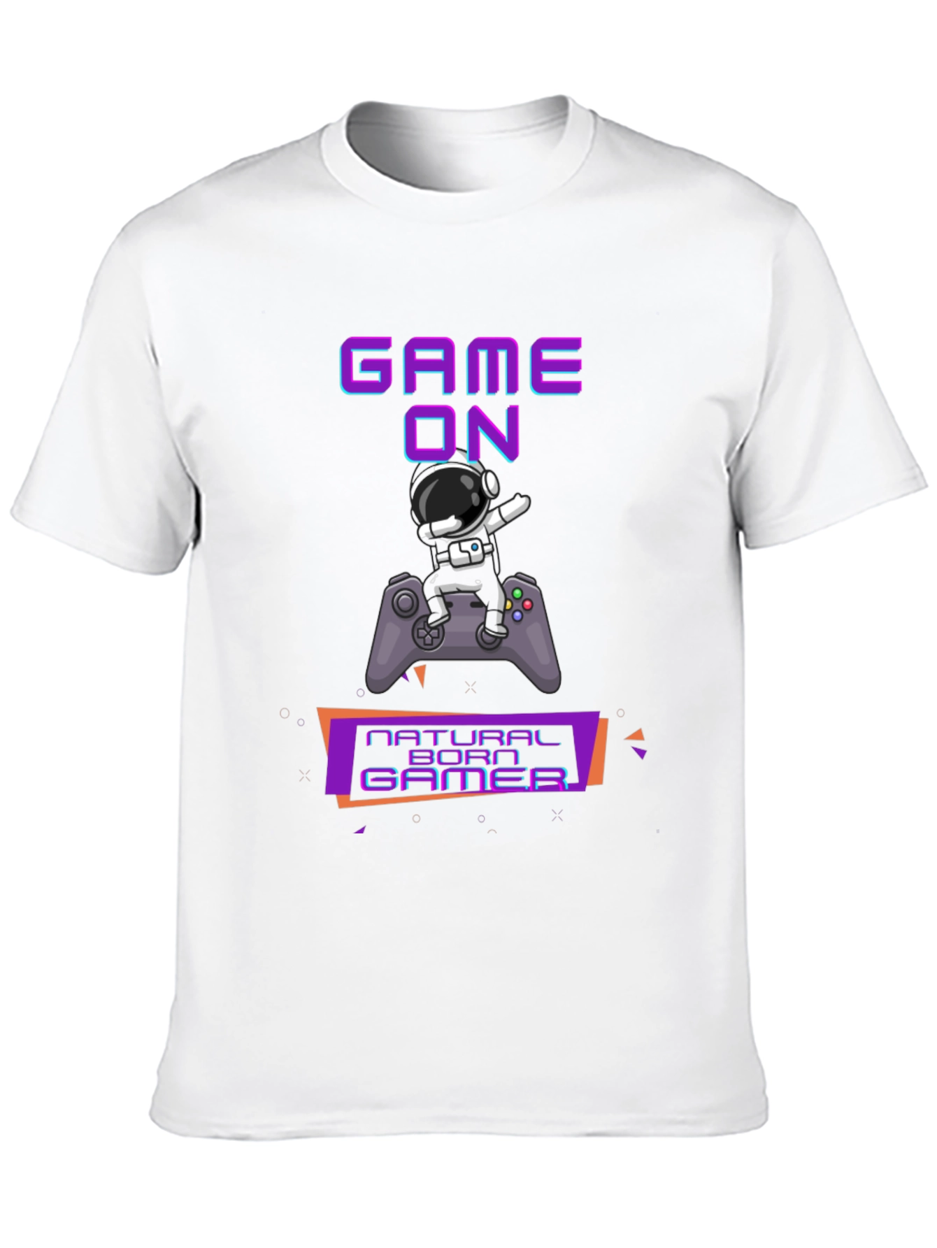 Game On! Natural Born Gamer Graphic Tee