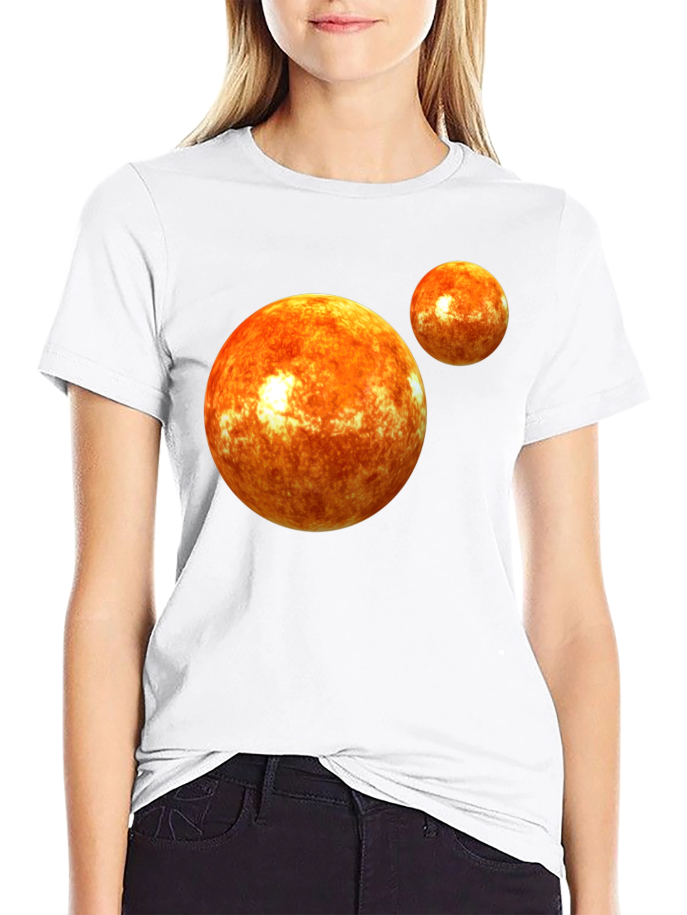 Planets Graphic T-Shirt - Unique Space Design