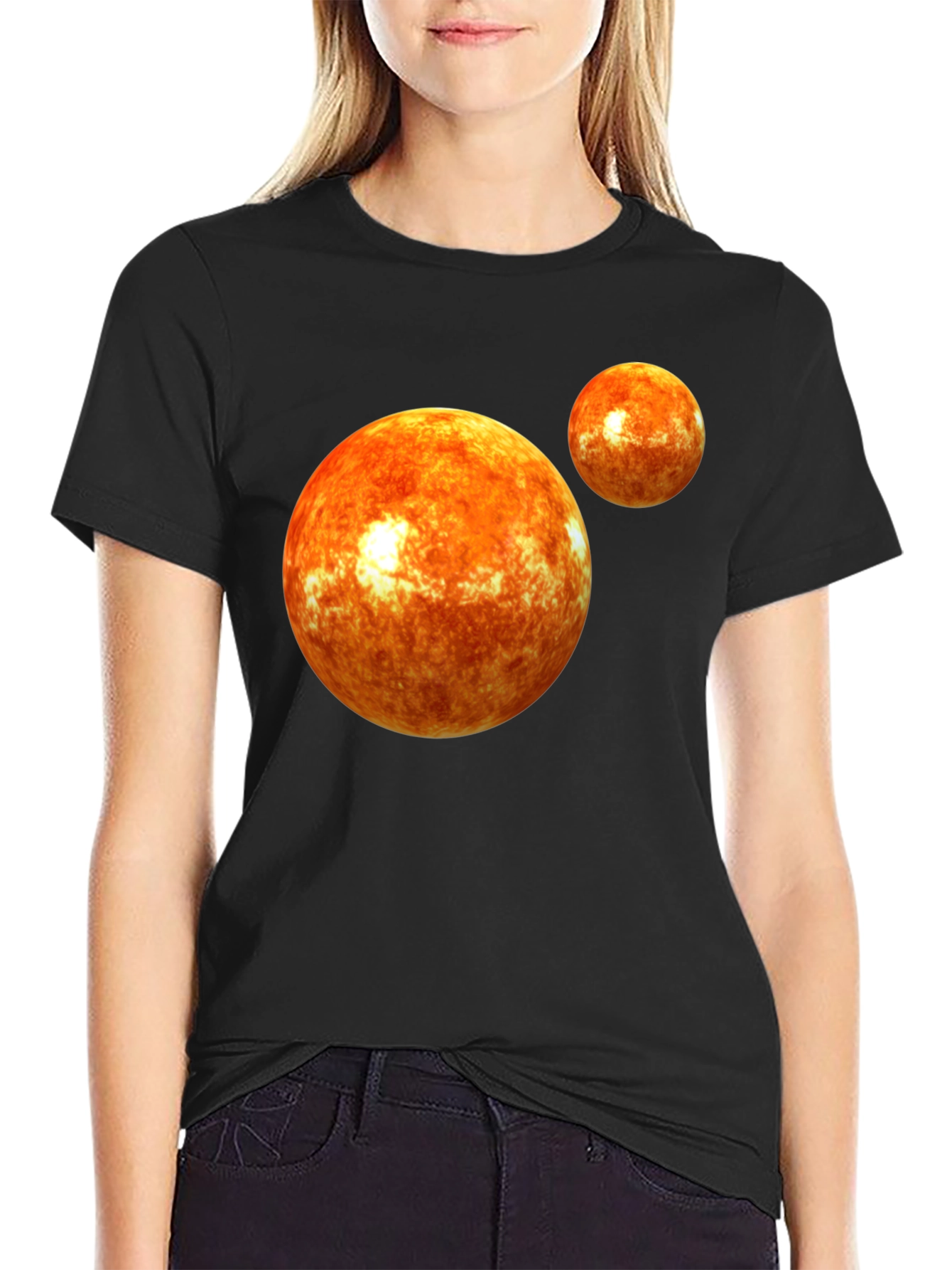 Planets Graphic T-Shirt - Unique Space Design