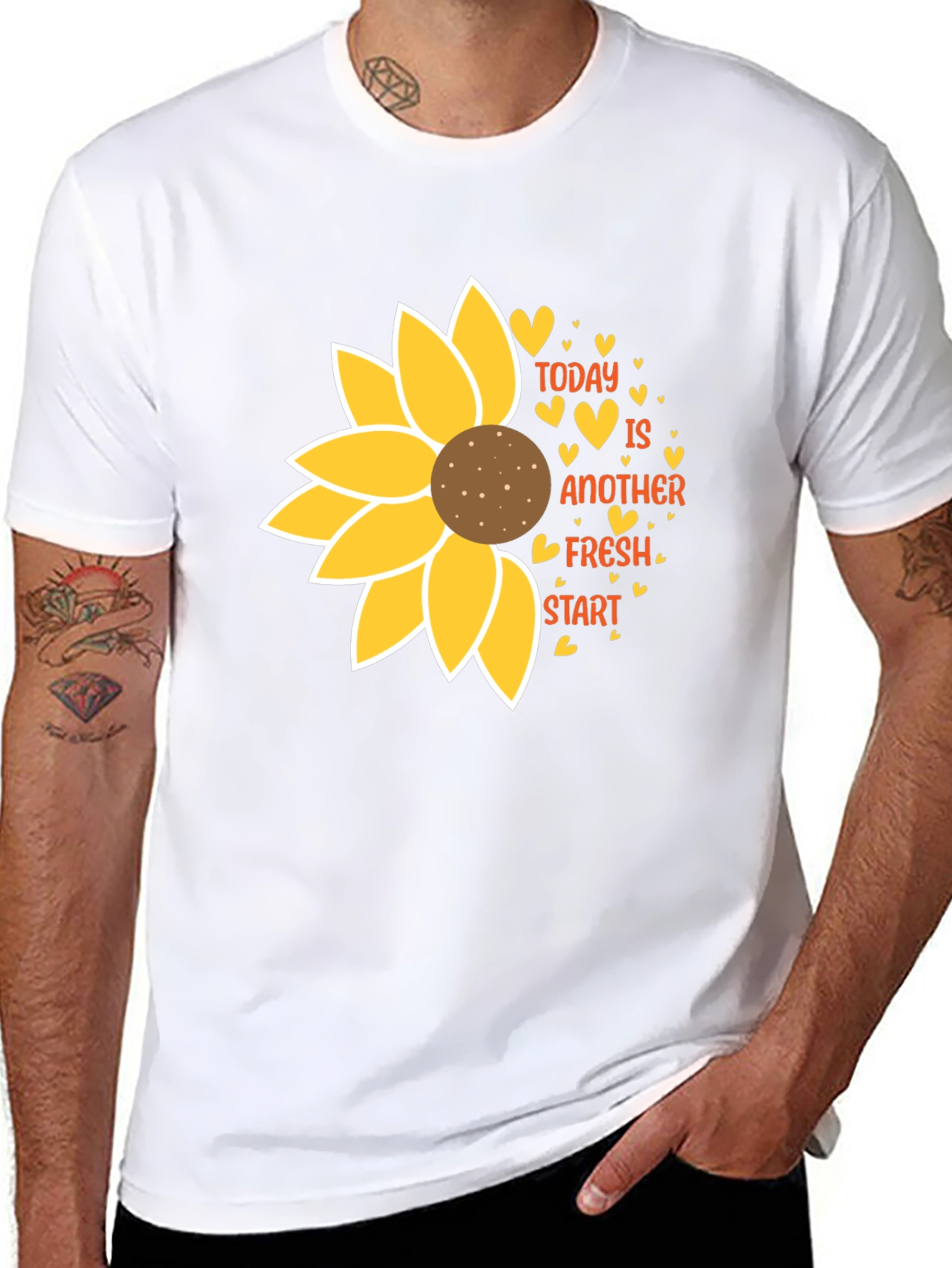 Sunflower Fresh Start Graphic T-Shirt