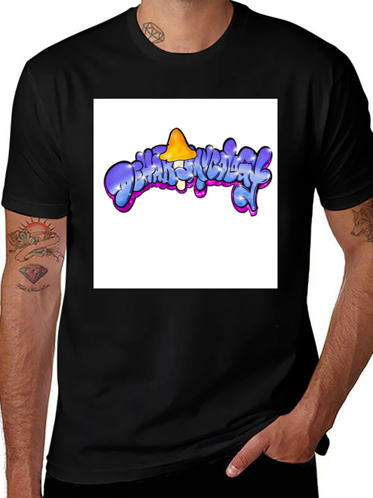 Psychedelic Mushroom Graphic T-Shirt