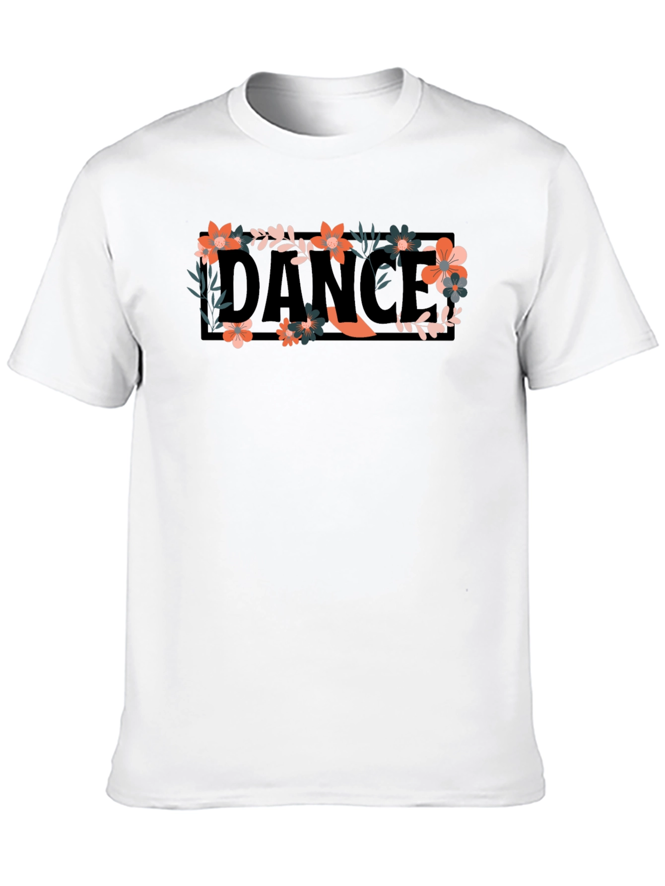 Floral Dance T-Shirt - Stylish Graphic Tee