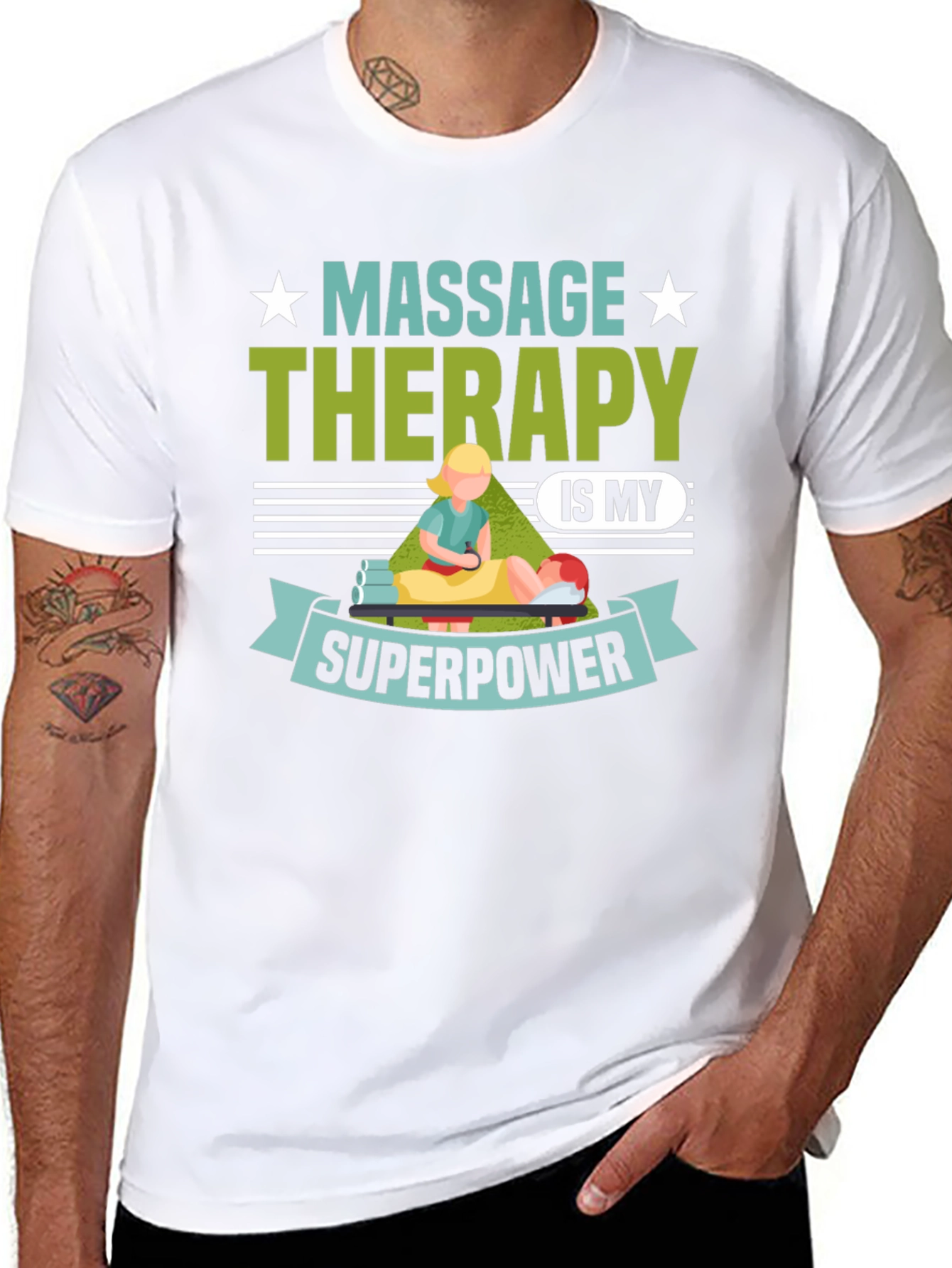 Massage Therapy Superpower T-Shirt