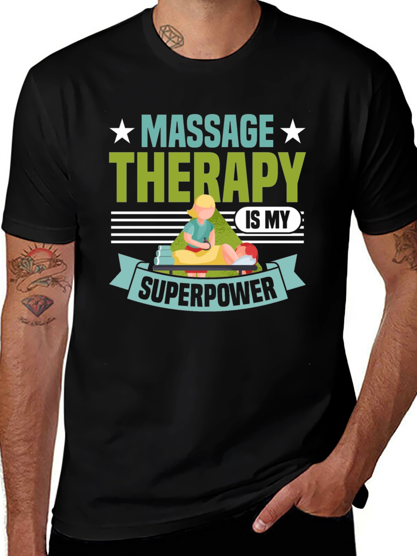 Massage Therapy Superpower T-Shirt