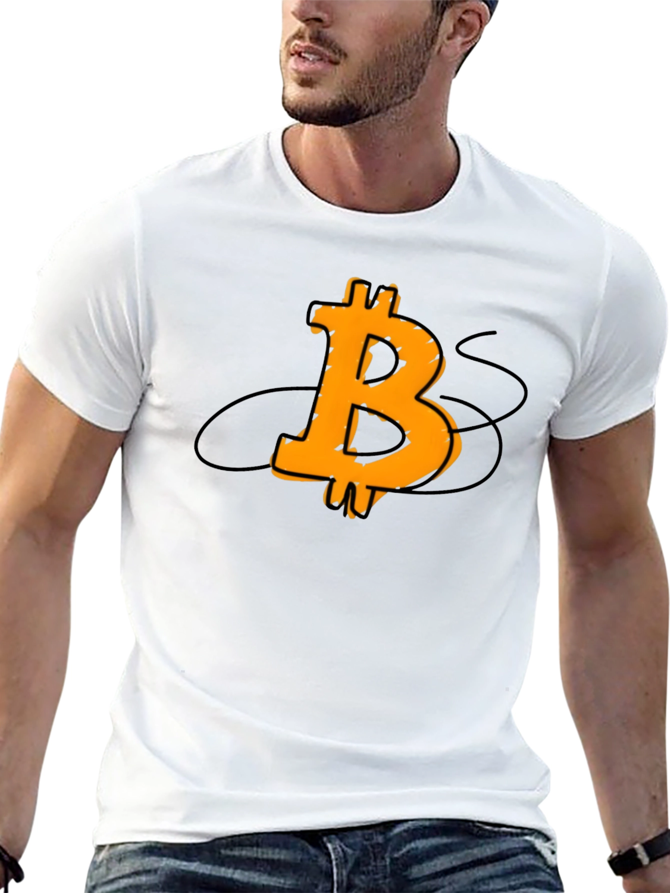 Bitcoin Graphic Tee - Crypto Enthusiast T-Shirt