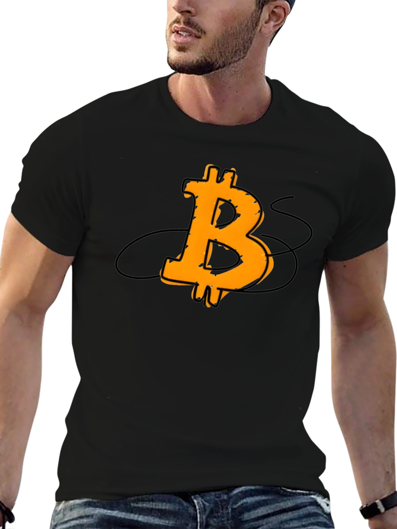 Bitcoin Graphic Tee - Crypto Enthusiast T-Shirt