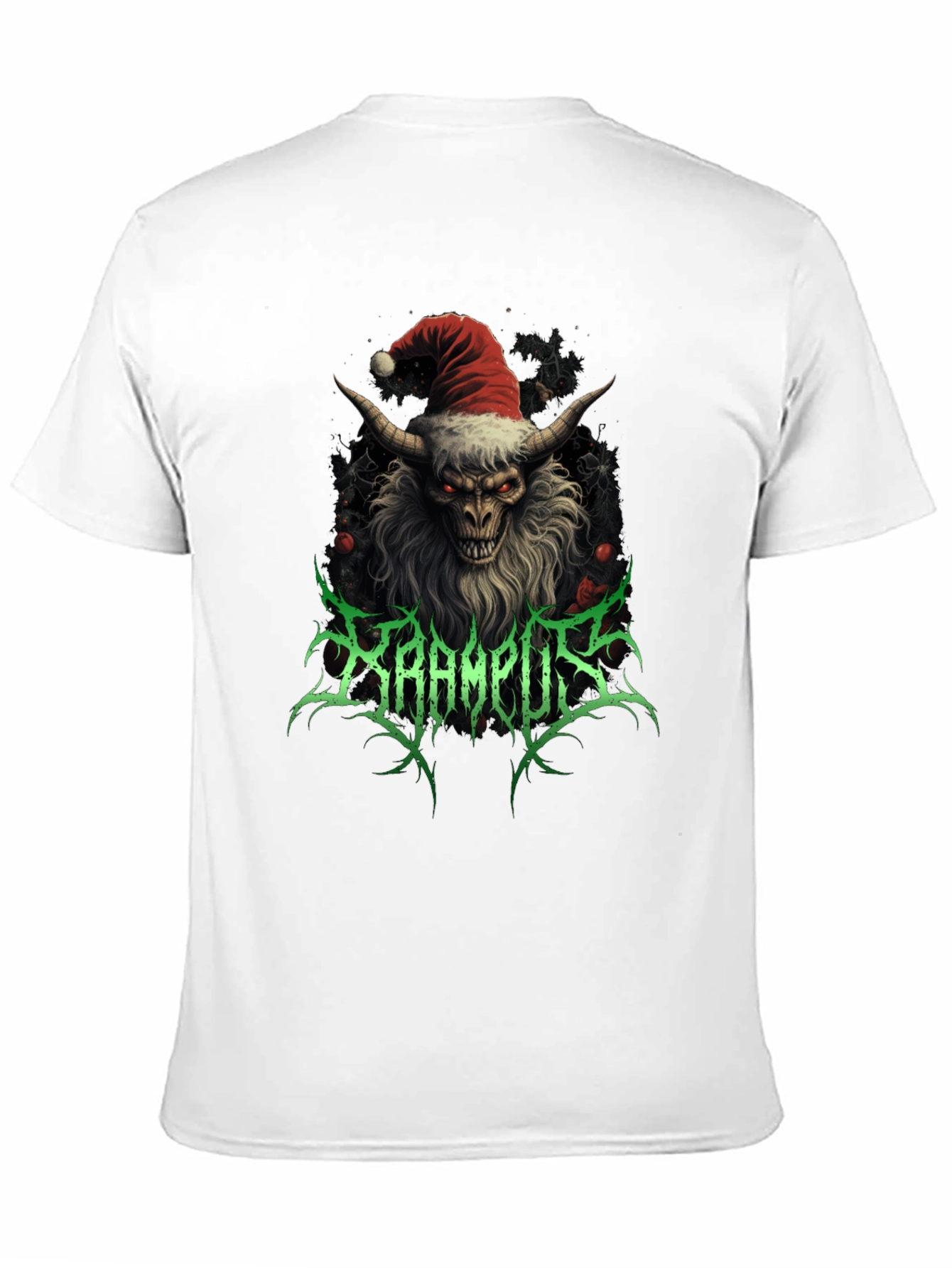Krampus Santa Graphic T-Shirt