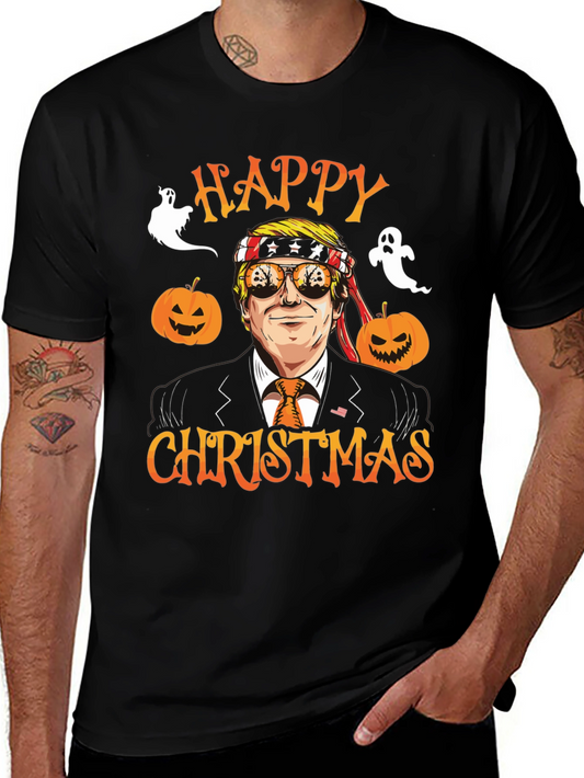 Happy Christmas Trump Halloween T-Shirt