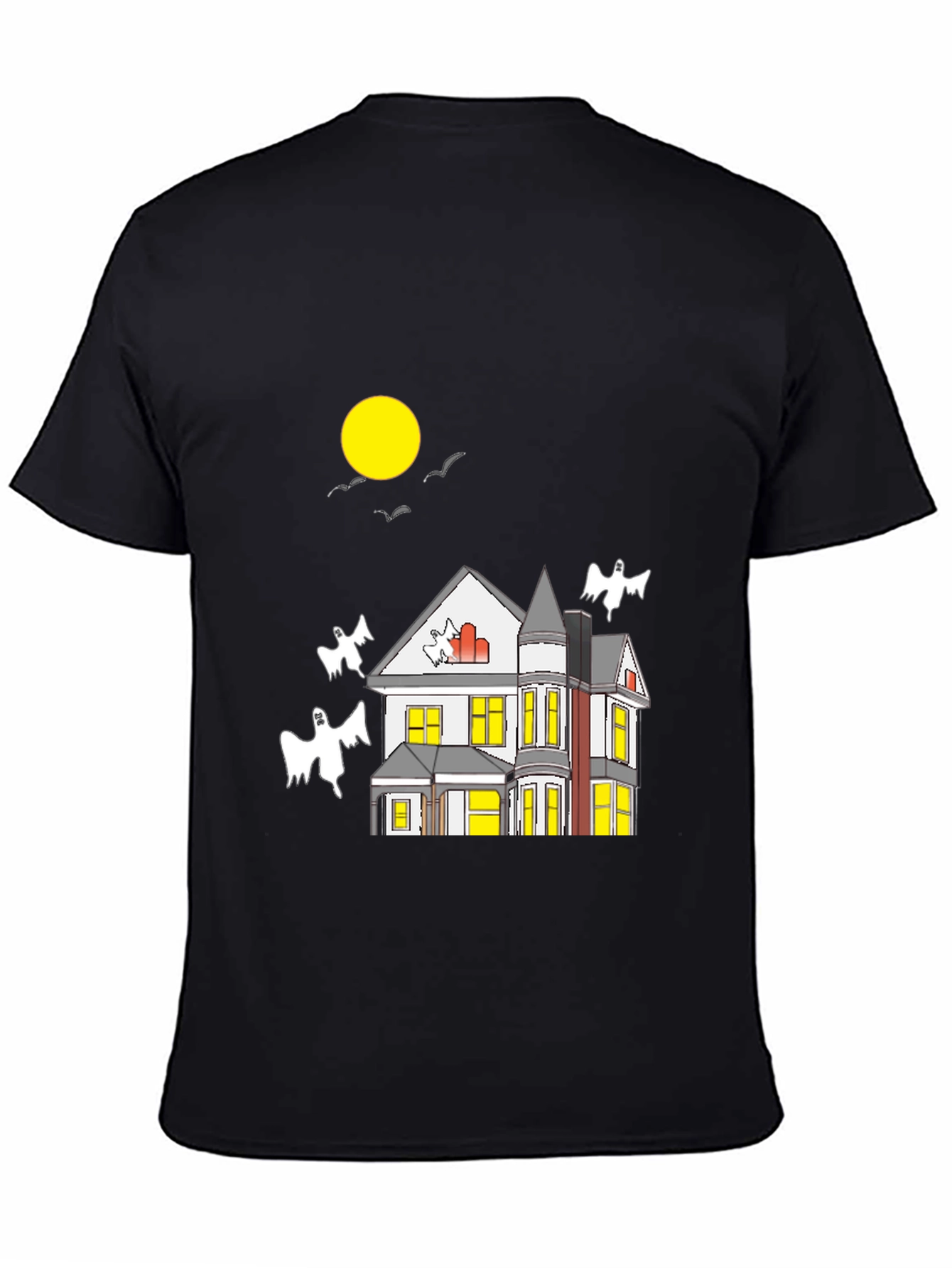 Spooky Haunted House T-Shirt