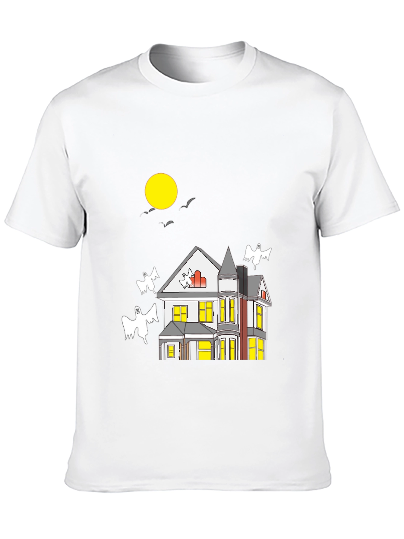 Spooky Haunted House T-Shirt