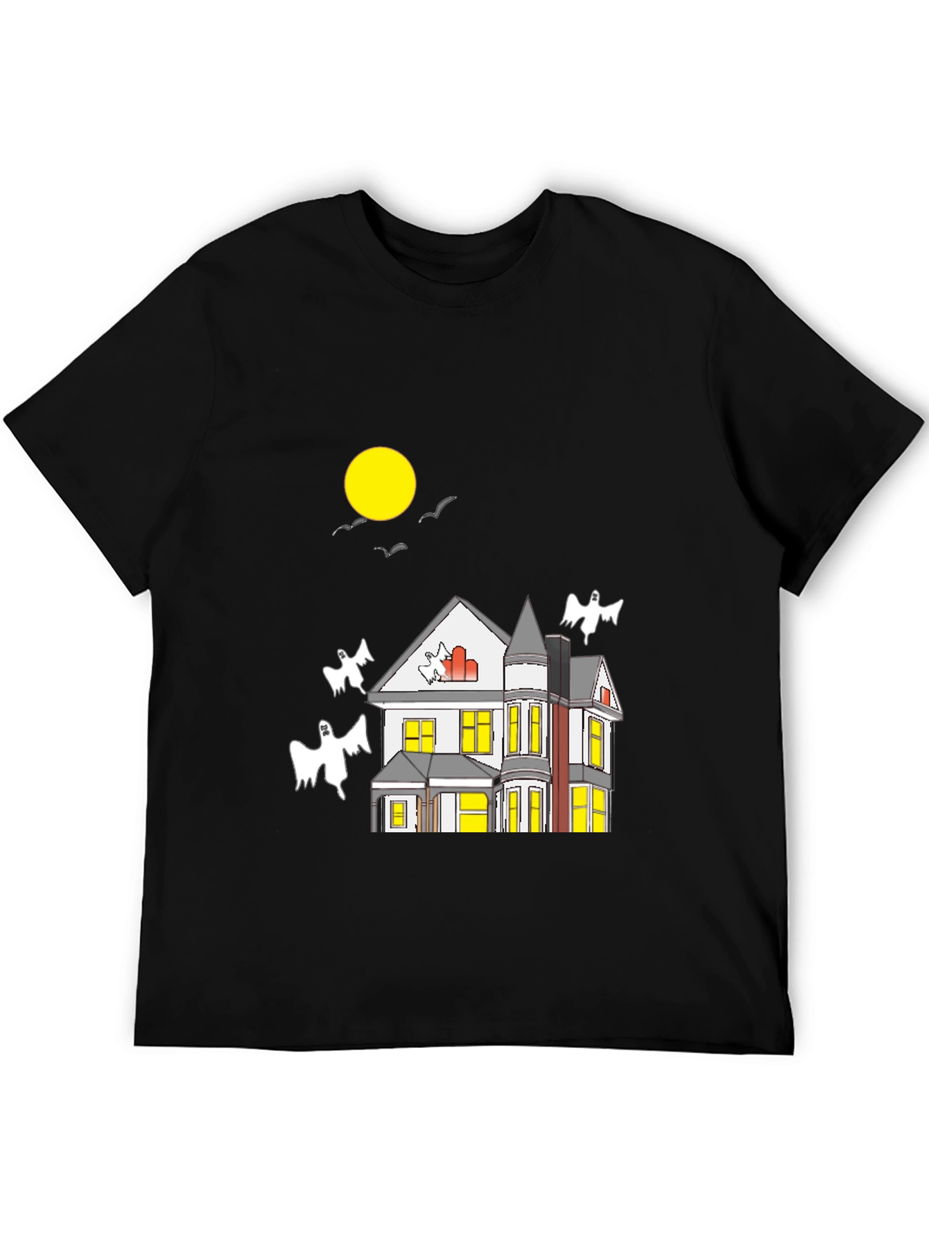 Spooky Haunted House T-Shirt