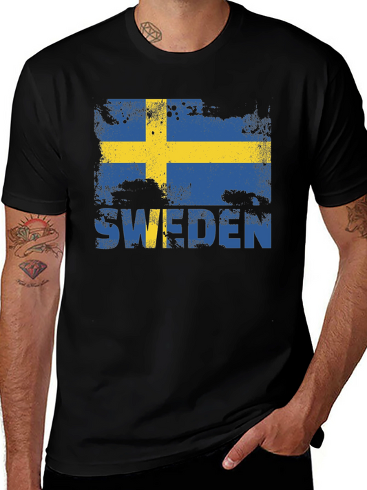 Sweden Flag T-Shirt