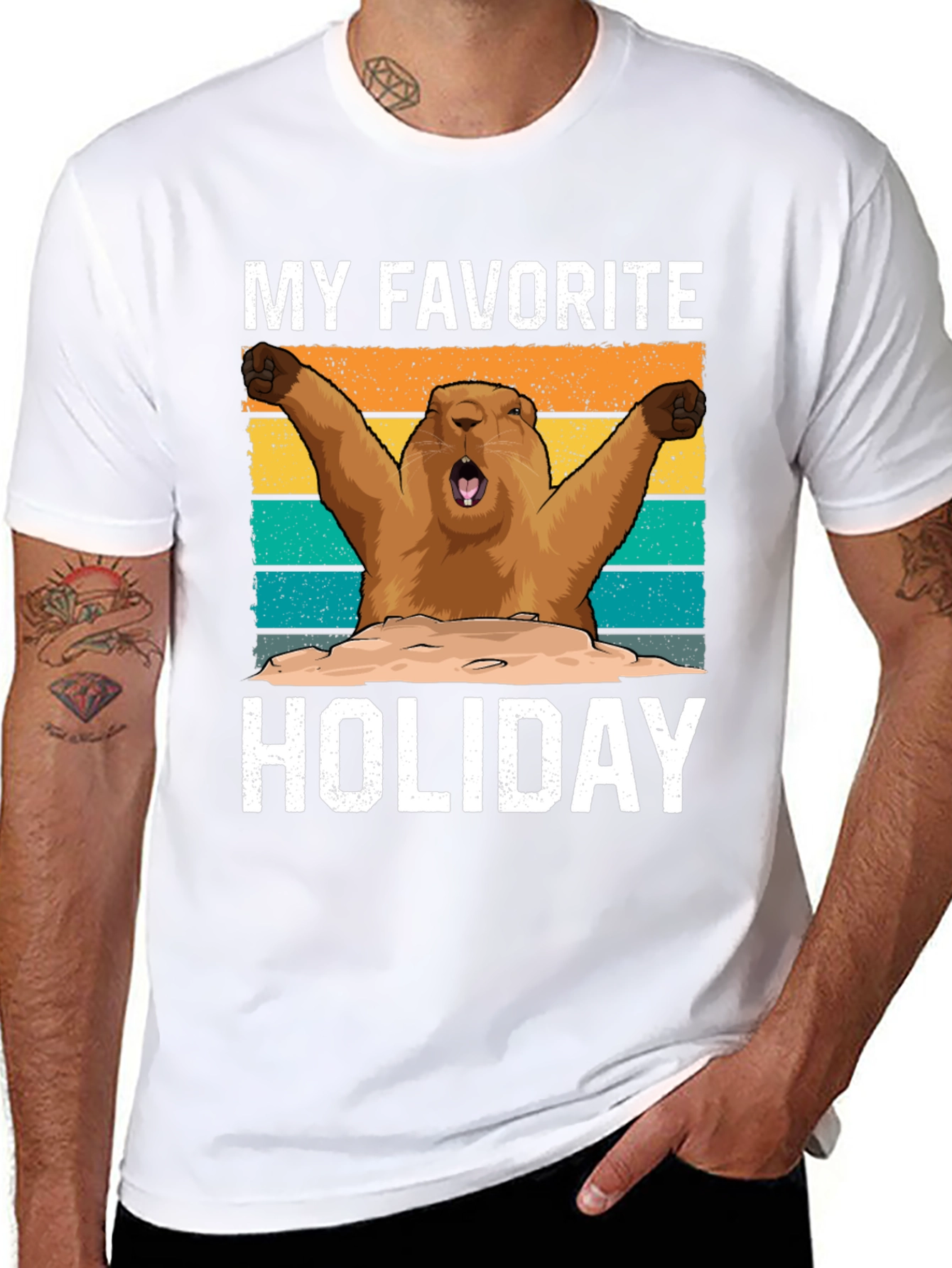 My Favorite Holiday Groundhog Day T-Shirt