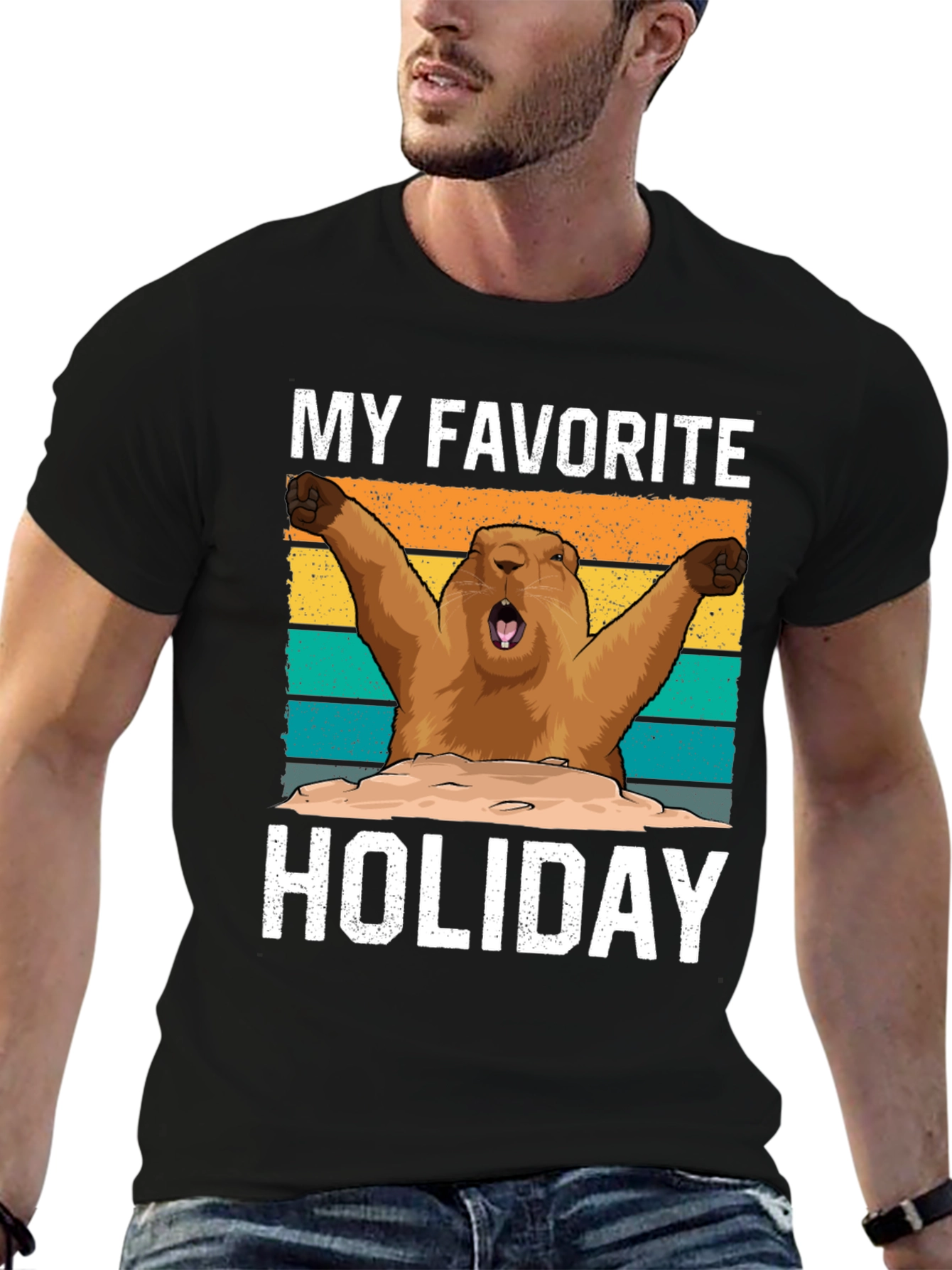 My Favorite Holiday Groundhog Day T-Shirt