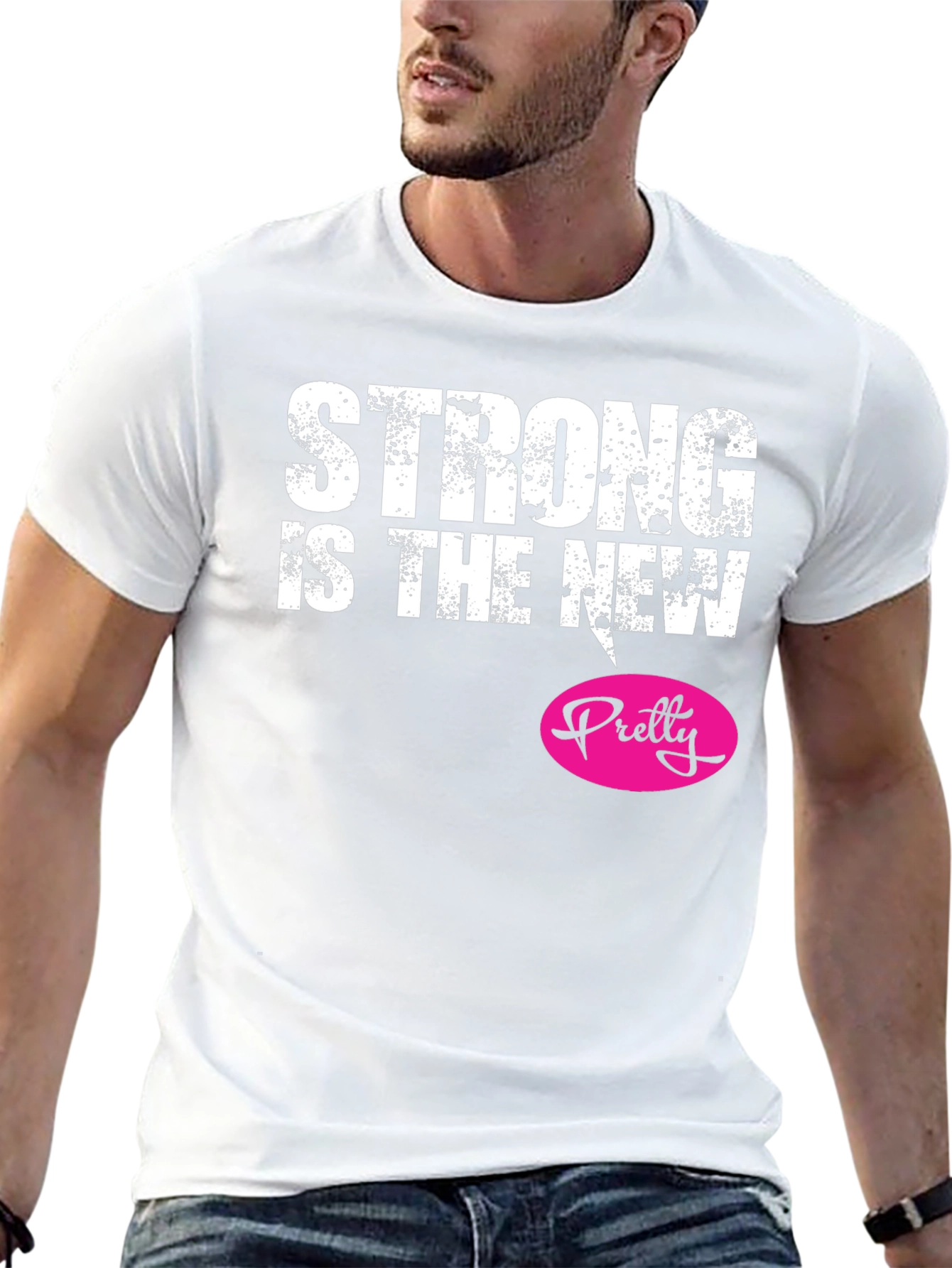 Strong Is The New Pretty Black T-Shirt