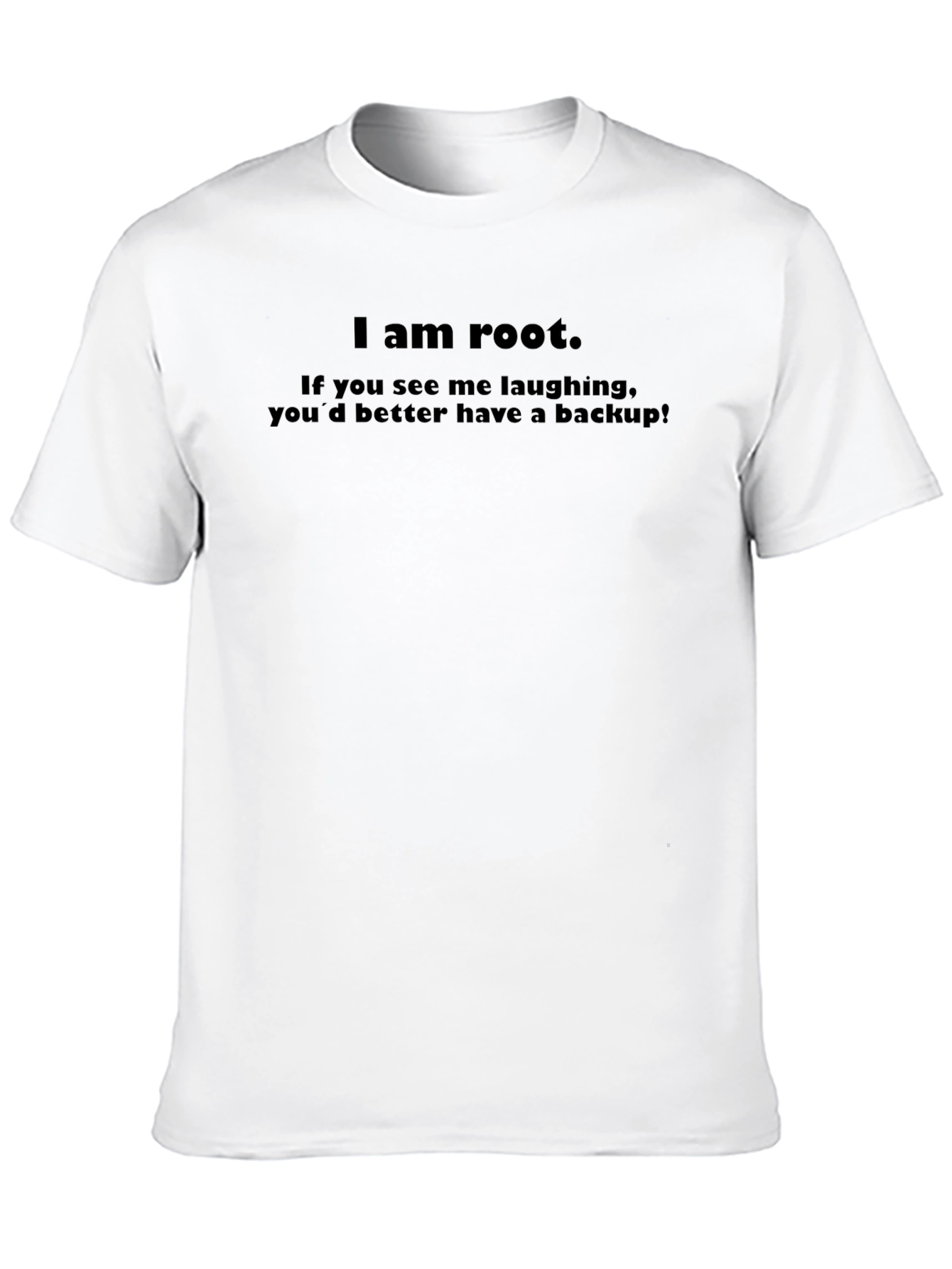 I am Root T-Shirt - Funny Programmer Tee