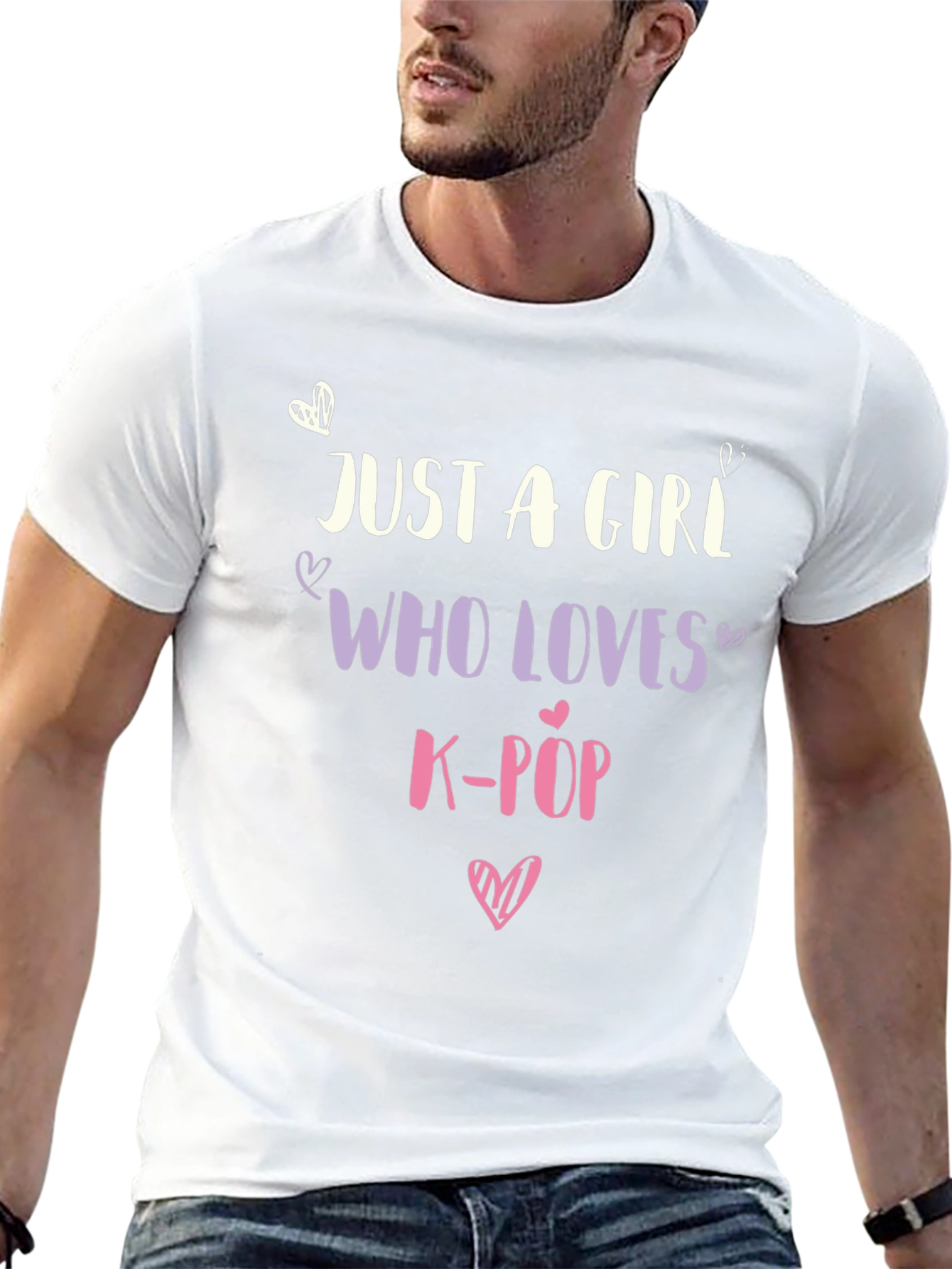 Just a Girl Who Loves K-Pop T-Shirt