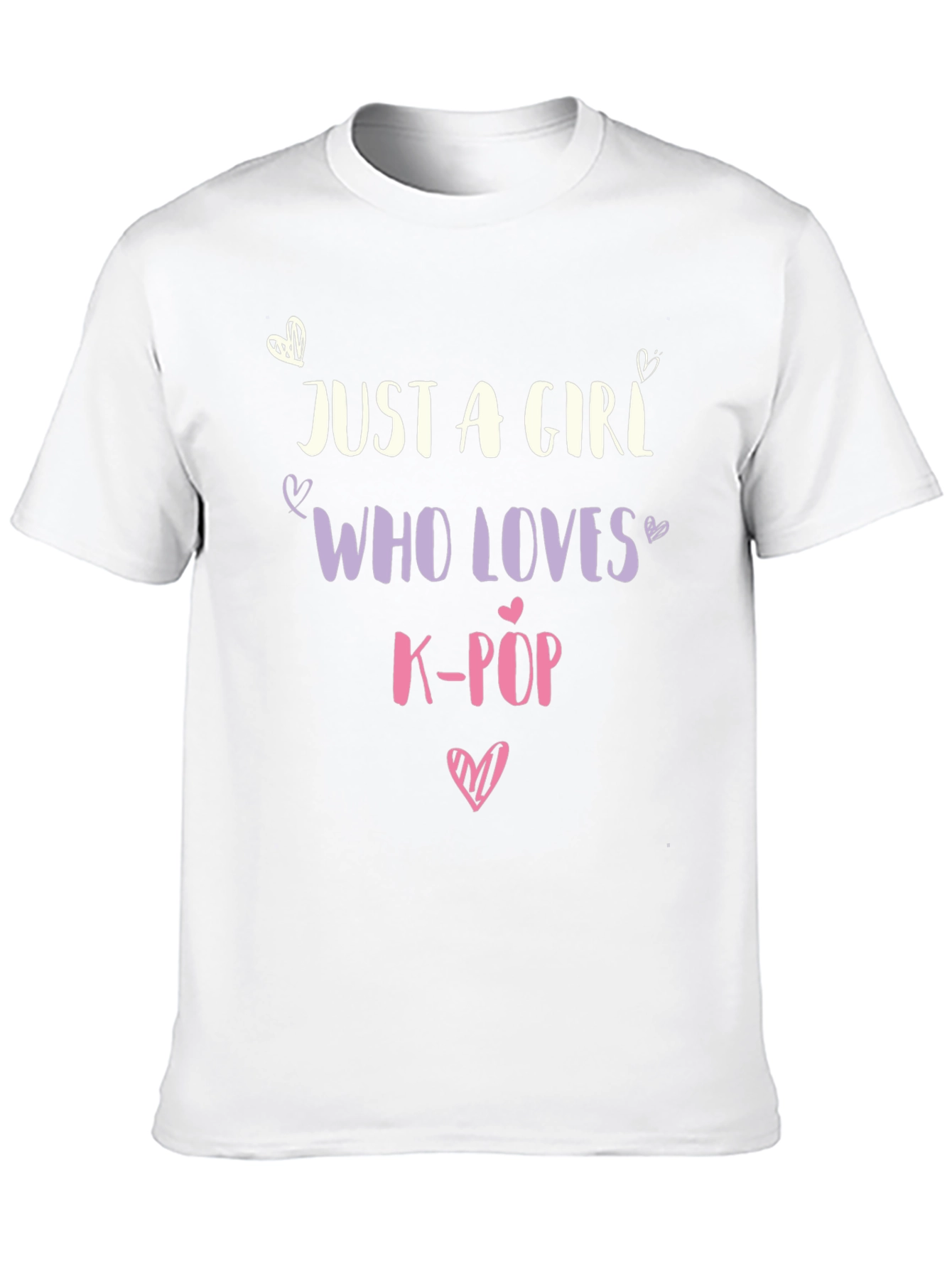 Just a Girl Who Loves K-Pop T-Shirt
