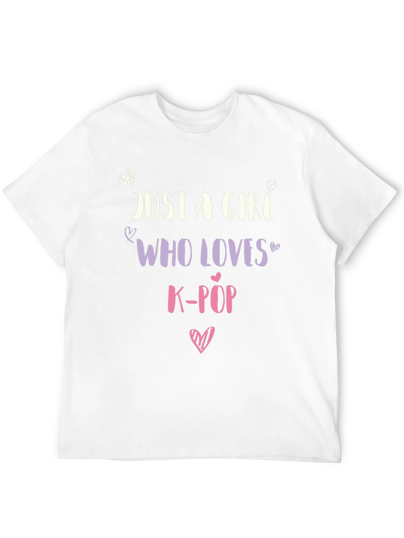 Just a Girl Who Loves K-Pop T-Shirt