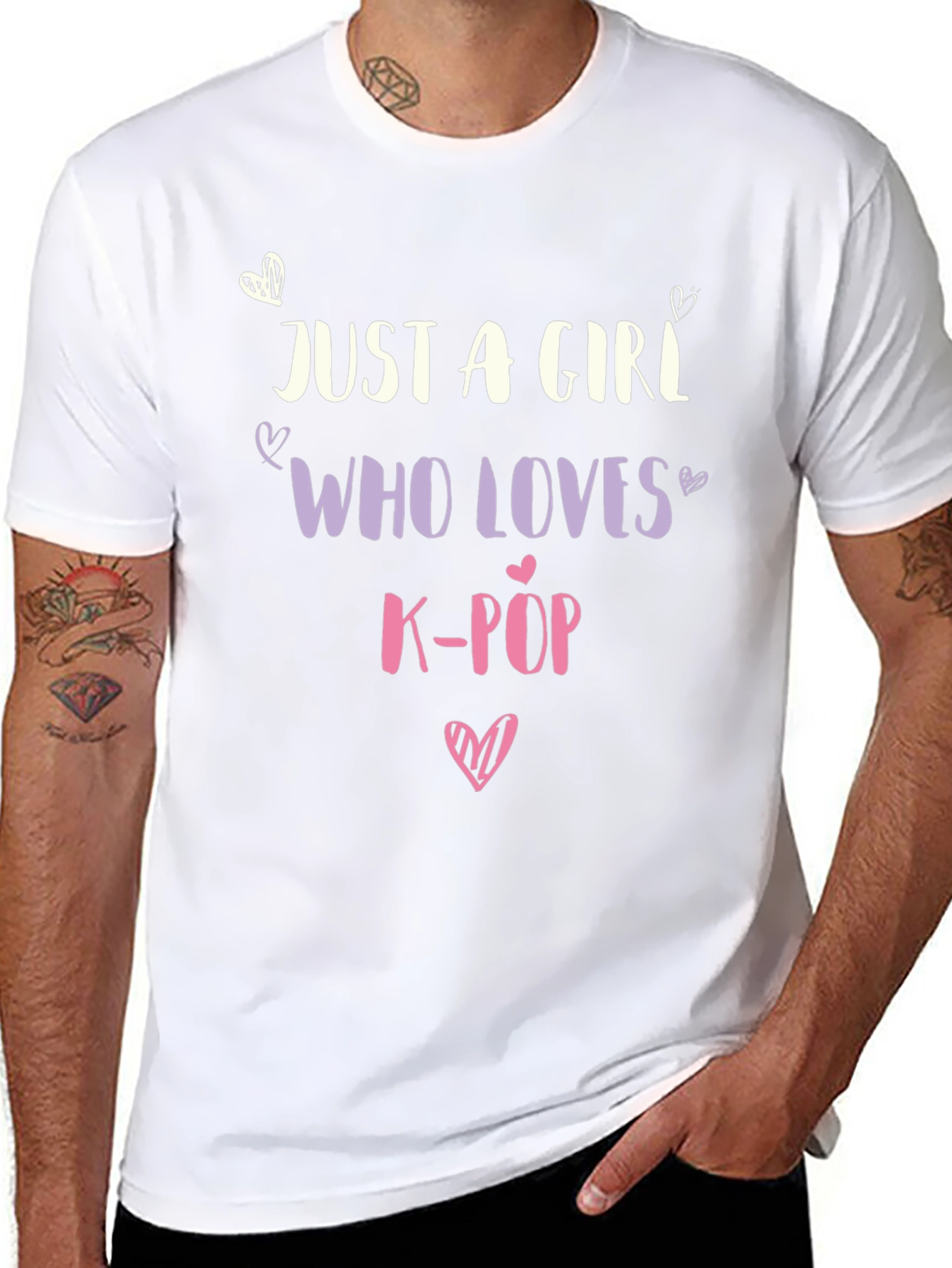 Just a Girl Who Loves K-Pop T-Shirt
