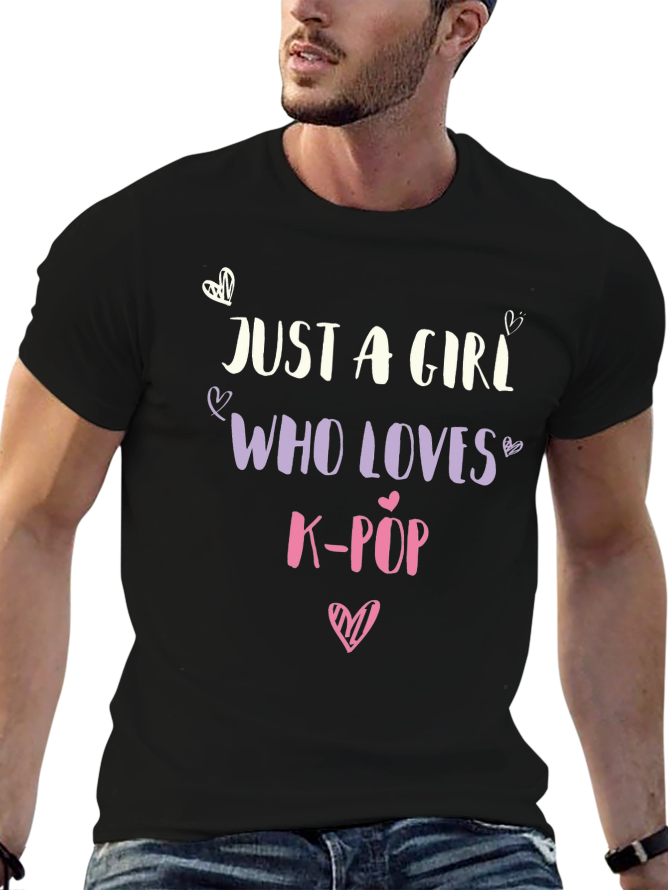 Just a Girl Who Loves K-Pop T-Shirt