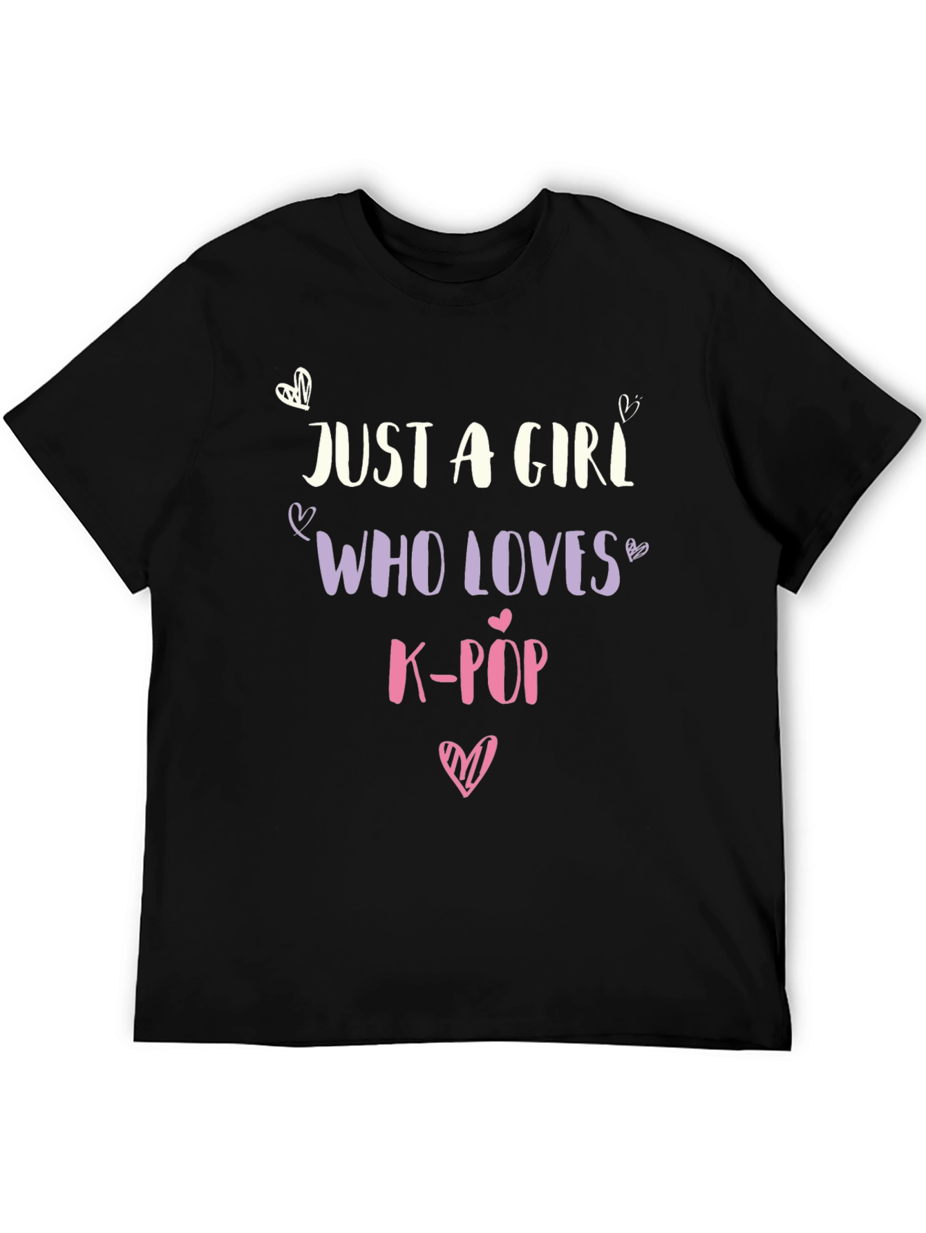 Just a Girl Who Loves K-Pop T-Shirt