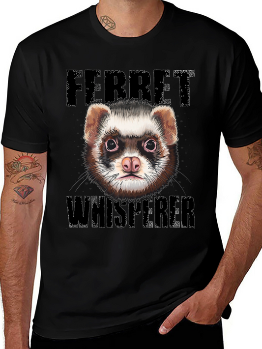 Ferret Whisperer Graphic T-Shirt