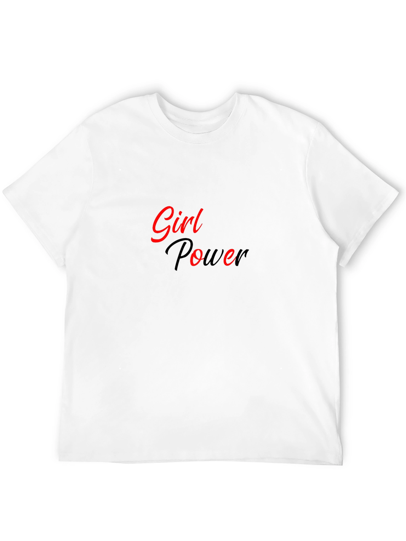 Girl Power Graphic Tee - Black Unisex T-Shirt