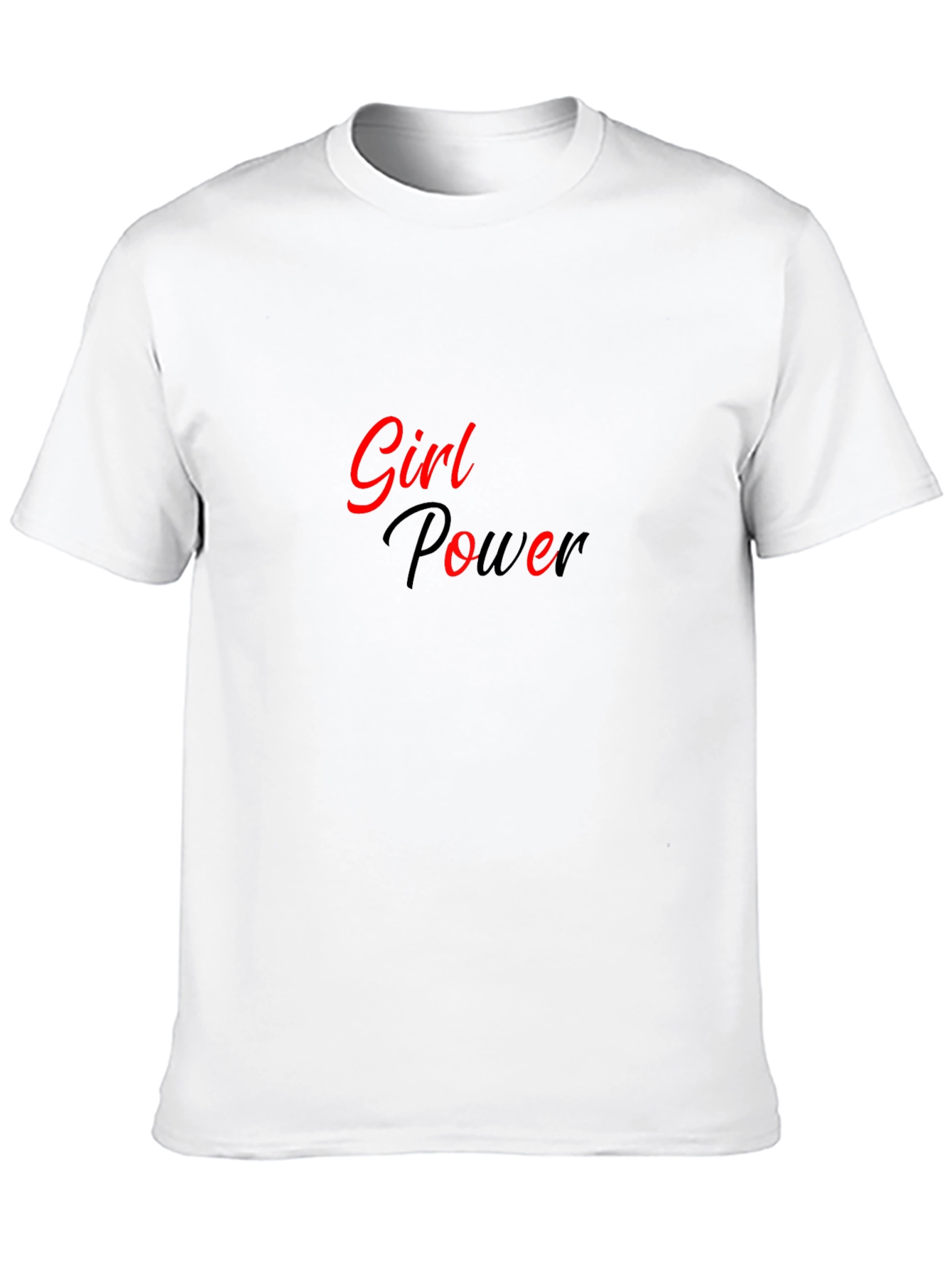 Girl Power Graphic Tee - Black Unisex T-Shirt
