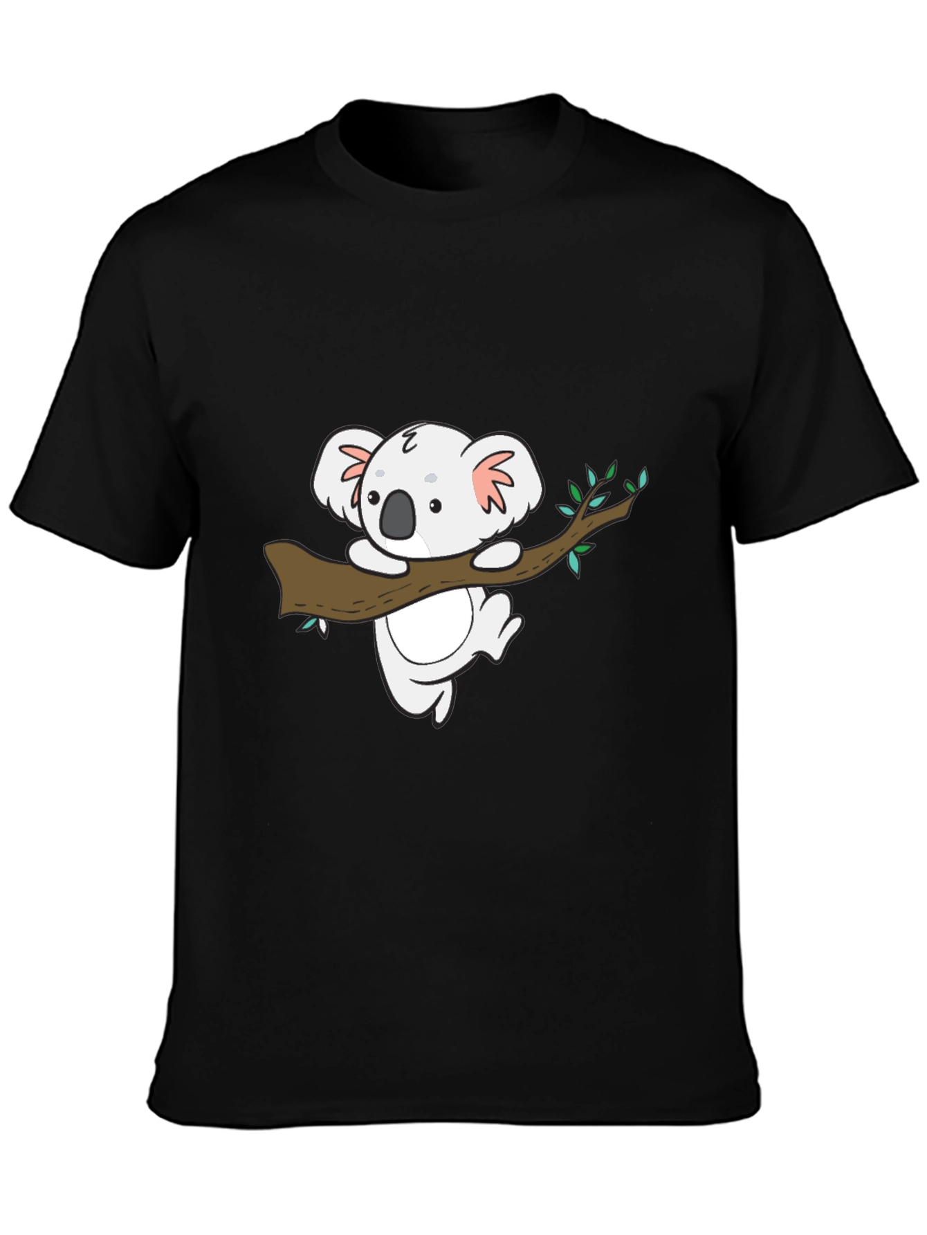 Koala Graphic Tee - Soft Cotton Blend Casual Shirt