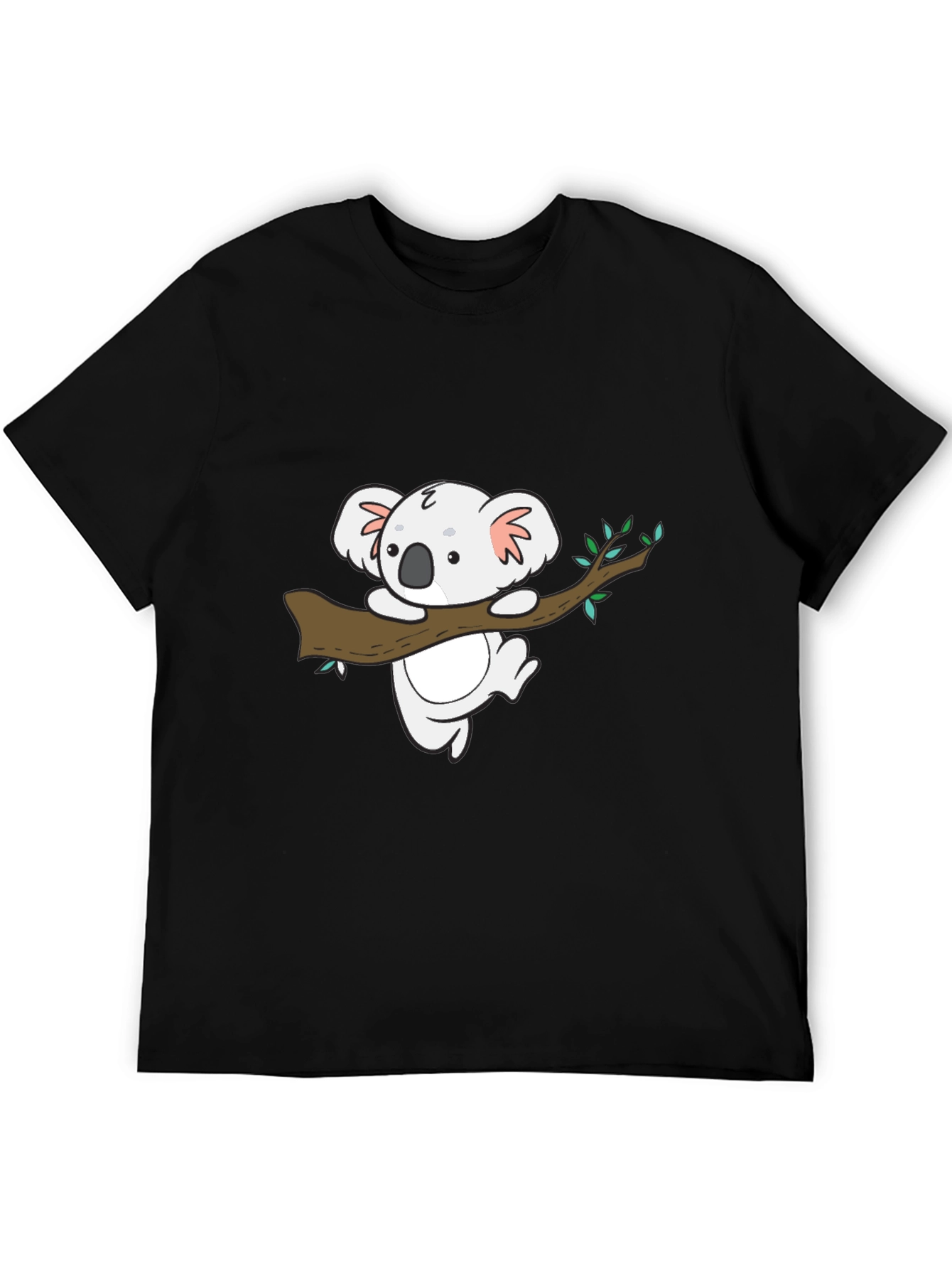 Koala Graphic Tee - Soft Cotton Blend Casual Shirt