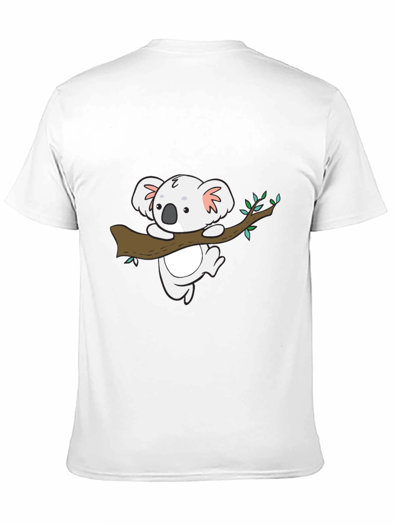 Koala Graphic Tee - Soft Cotton Blend Casual Shirt