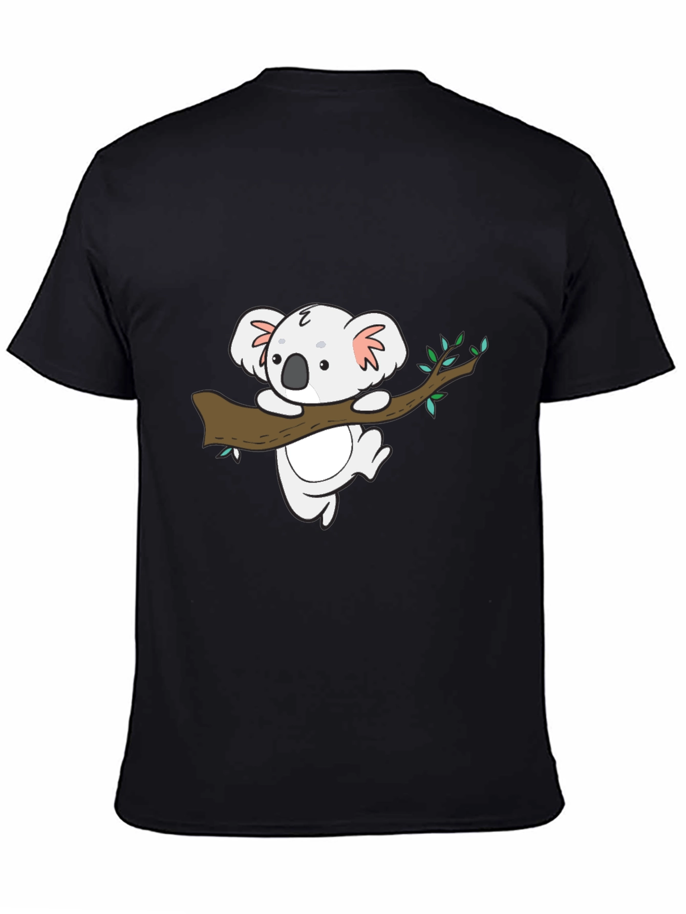 Koala Graphic Tee - Soft Cotton Blend Casual Shirt