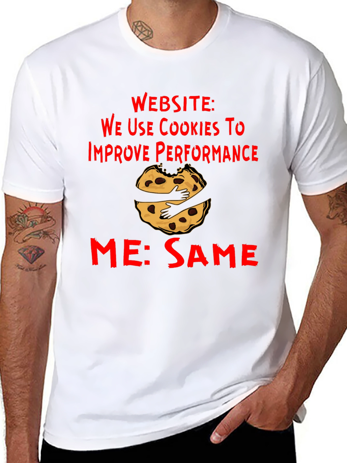Cookie Lover T-Shirt - Funny Graphic Tee