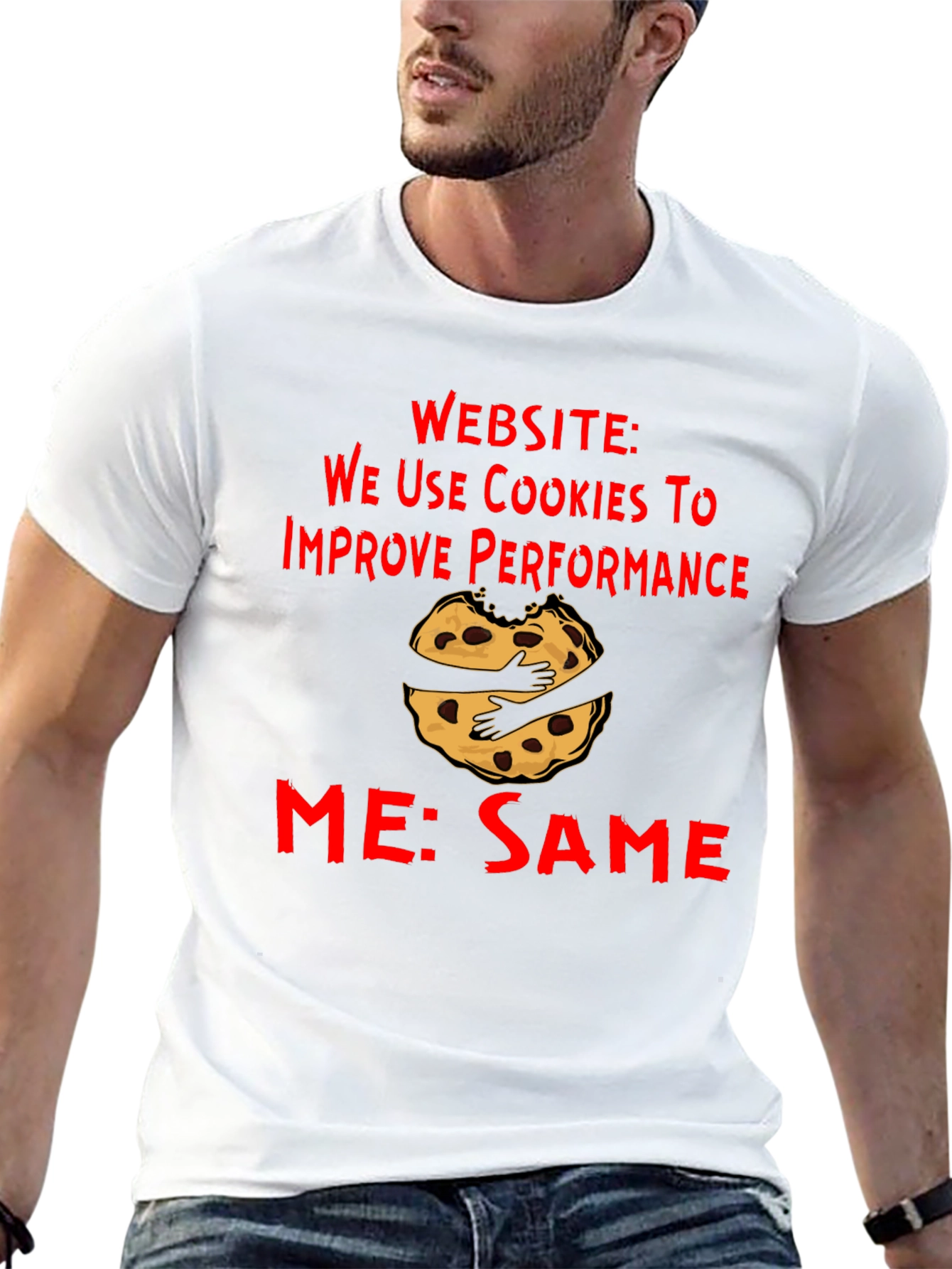 Cookie Lover T-Shirt - Funny Graphic Tee