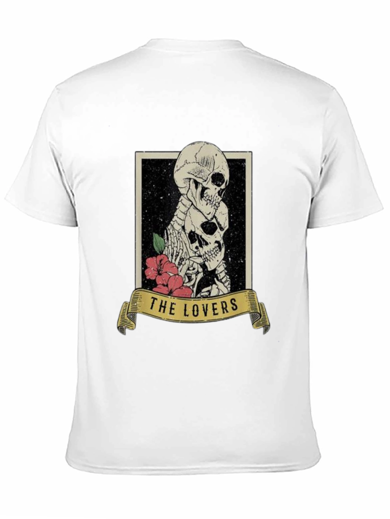 The Lovers Skeleton Graphic T-Shirt - Unique Design