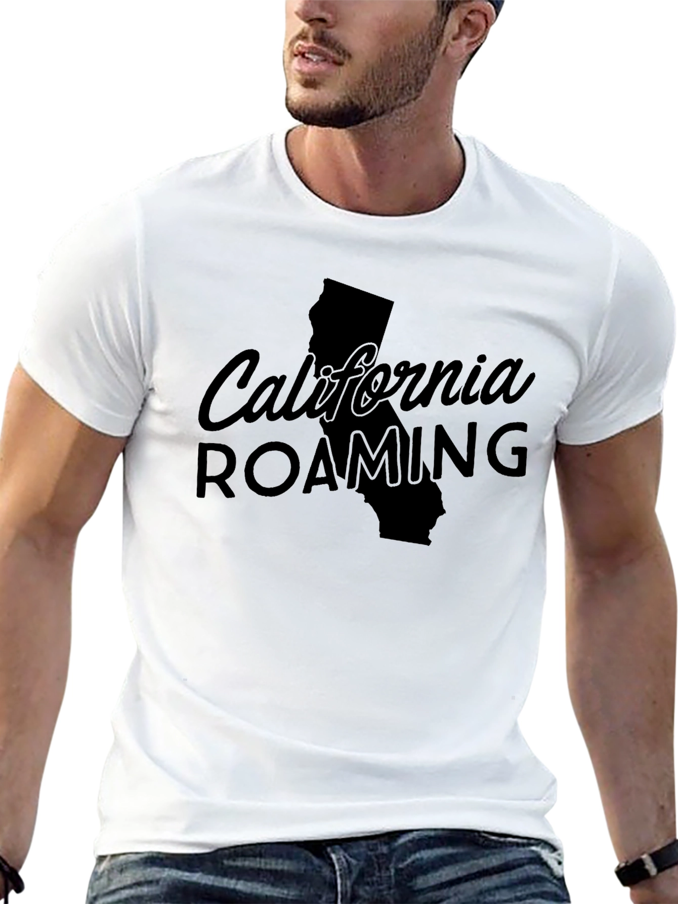 California Roaming Graphic Tee - Black