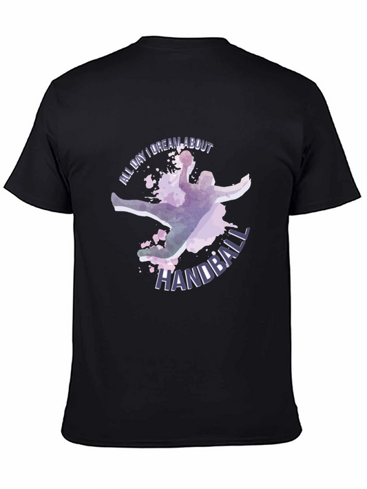 Handball Dreamer Graphic Tee - All Day I Dream About Handball